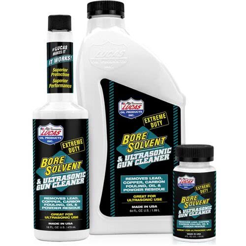 Lucas Oil Extreme Duty Bore Solvent & Ultrasonic Gun Cleaner - Newest Arrivals